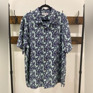 MIZZEN + MAIN | Men’s XL Rayon Soft Hawaiian Shirt 🌺